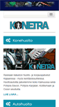 Mobile Screenshot of konetra.fi