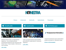 Tablet Screenshot of konetra.fi